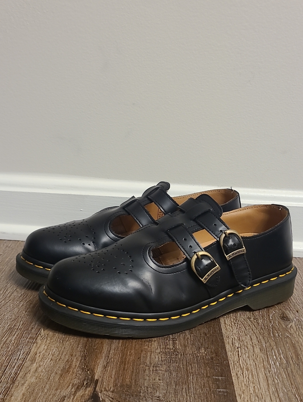 Dr Martens 8065 Mary Jane Buckle Strap Shoes